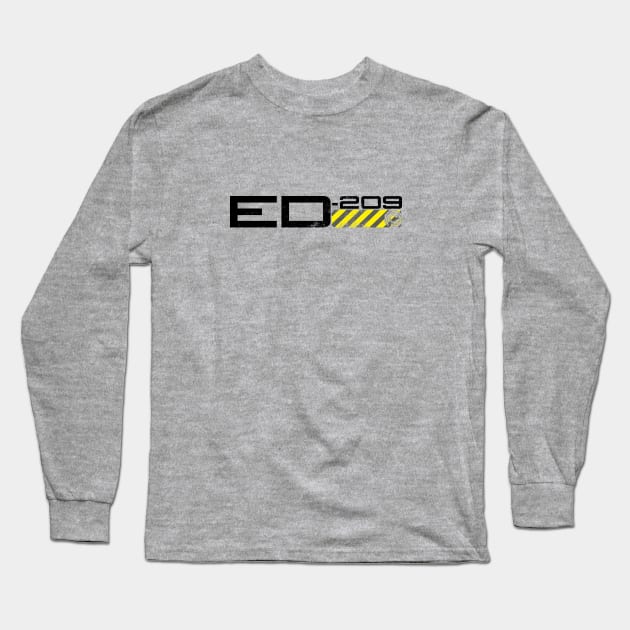 ED-209 - Black Long Sleeve T-Shirt by spicytees